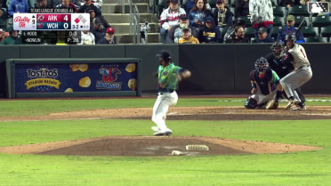 Blake Rambusch grounds into a force out, shortstop Kyle DeBarge to second baseman Jorel Ortega. Caleb Cali scores. Josh Hood out at 2nd. Blake Rambusch to 1st.