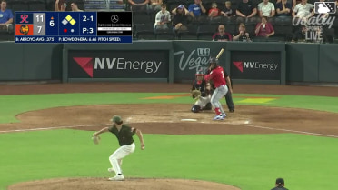 Michael Arroyo doubles (2) on a line drive to right fielder Brayan Buelvas. Ryan Bliss scores. Brock Rodden to 3rd.