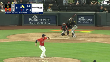 Christian Moore triples (3) on a fly ball to left fielder Cade Marlowe. Sebastián Rivero scores. Donovan Walton scores.