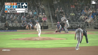 Gregory Barrios grounds into a force out, second baseman Nick Rodriguez to shortstop Arjun Nimmala. Theo Gillen scores. Will Simpson to 3rd. J.T. Arruda out at 2nd. Gregory Barrios to 1st.