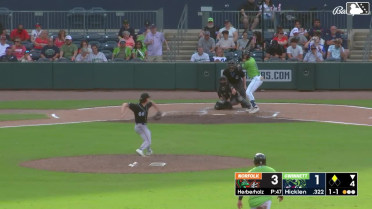 Brewer Hicklen homers (10) on a fly ball to center field. Rowdy Tellez scores.