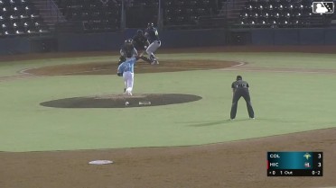 Ivan Sosa strikes out swinging. JC Vanek scores. Ivan Sosa advances to 1st, on a throwing error by catcher Sebastian Baquera.