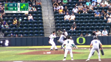 Felnin Celesten grounds out, second baseman Gavin Kilen to first baseman Jakob Christian. Carter Dorighi scores. Jonny Farmelo to 3rd.