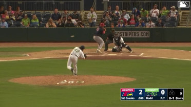 Dylan Dodd In play, run(s) to Jimmy Crooks