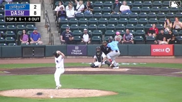 Justin Sinibaldi In play, run(s) to Ronny Cruz