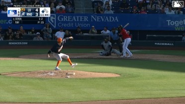 Yunior Tur Ball to Christian Cerda