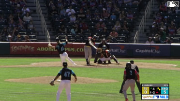 Cade Marlowe homers (12) on a fly ball to right field. Nelson Rada scores. Yolmer Sánchez scores.