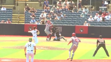 Justin Long In play, run(s) to John Spikerman