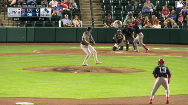 Will Banfield homers (3) on a fly ball to left center field. Francisco Urbaez scores. Ivan Johnson scores.