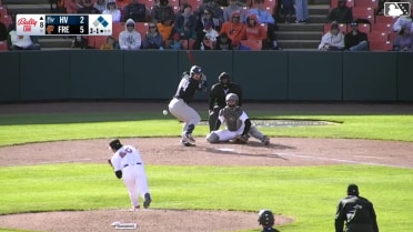 Tyler Wilson grounds into a double play, second baseman RJ Austin to shortstop Leandro Arias to first baseman Victor Figueroa. Kyle West out at 2nd. Tyler Wilson out at 1st.