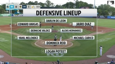 Logan Driscoll grounds out, first baseman Michael Carico to second baseman Alexis Hernandez. Alberth Palma scores.