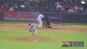 Garrett Schoenle's fifth strikeout