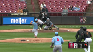 Nolan Sparks In play, run(s) to Braylon Payne