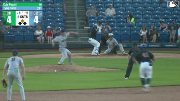Cole Peschl In play, run(s) to Tyriq Kemp