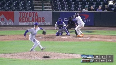 Robby Porco Ball to Cesar Quintas