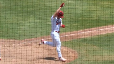Zach Levenson's first multi-homer game of his career