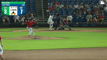 Luke Pelzer singles on a ground ball to right fielder Graham Brown. Asbel Gonzalez scores. Blake Mitchell to 2nd.