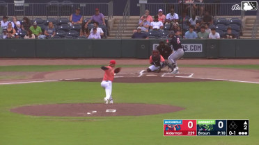 Lucas Braun In play, run(s) to Kemp Alderman