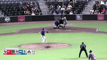 Caleb Bartolero grounds out to first baseman Edgar Alvarez. Nick Rodriguez scores. Jake Munroe to 3rd. Eddie Micheletti Jr. to 2nd.