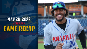 Amarillo Blanks RockHounds to Move Into First Place