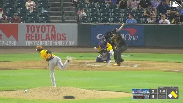 Cesar Quintas doubles (25) on a sharp line drive to center fielder Max Durrington. Brayden Corn scores. Brady O'Brien to 3rd.