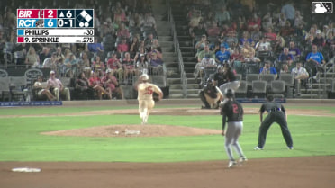 Jordan Sprinkle doubles (11) on a line drive to right fielder Randy De Jesus. Samuel Zavala scores. Jorge Corona to 3rd.