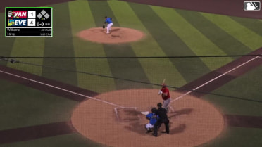 Peyton Williams homers (9) on a fly ball to right center field.