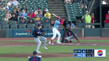 JJ Bleday homers (4) on a fly ball to right center field. Noelvi Marte scores.