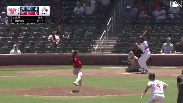 Samad Taylor singles on a line drive to right fielder Kristian Robinson. Clay Dungan scores. Anthony Vilar to 2nd.