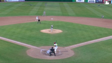 Adam Falinski In play, run(s) to Won-Bin Cho