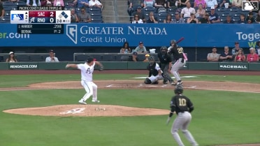 Jonatan Bernal In play, run(s) to Parks Harber