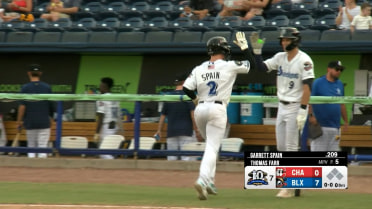 Garrett Spain notches his second multi-homer game