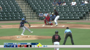 Jhosmmel Zue grounds into a double play, second baseman Ilan Fernandez to first baseman Andruw Musett. JC Vanek out at 2nd. Jhosmmel Zue out at 1st.