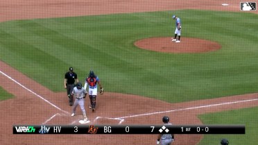 Jared Serna crushes his second homer of the season