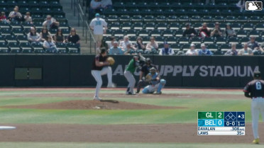 Charles Davalan homers (4) on a fly ball to right center field.