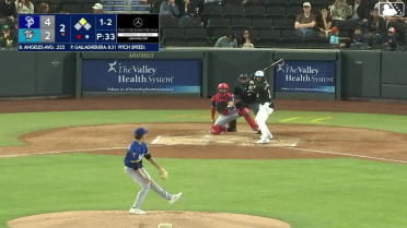 Ryan Gallagher In play, run(s) to Euribiel Angeles