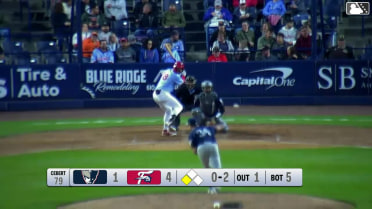 Jack Cebert In play, run(s) to Alex Binelas