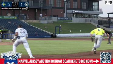 JC Vanek called out on strikes, catcher Kevin Garcia. Sean Gamble out at 2nd. JC Vanek out on batter interference.