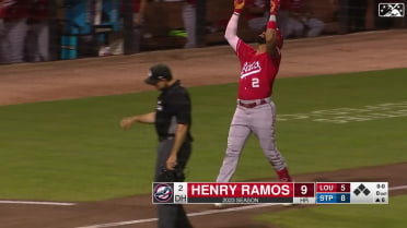 Henry Ramos smashes a 495-foot home run in the 6th