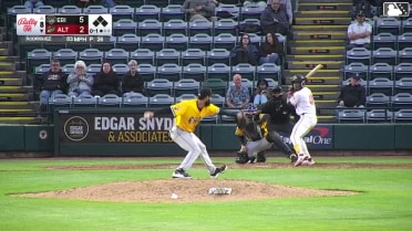 P.J. Hilson reaches on a fielder's choice, fielded by pitcher Moises Rodriguez. Will Taylor scores. Javier Rivas scores. Matt King to 3rd. P.J. Hilson to 2nd. Throwing error by catcher Thayron Liranzo.