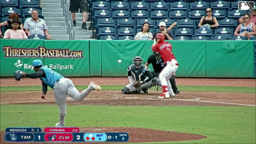 Jordarlin Mendoza In play, run(s) to Matthew Ferrara