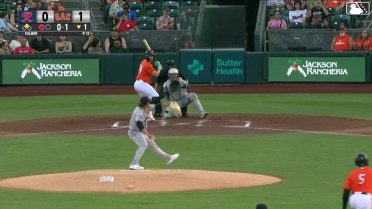 Will Brennan singles on a ground ball to right fielder Lazaro Montes. Bo Davidson scores.