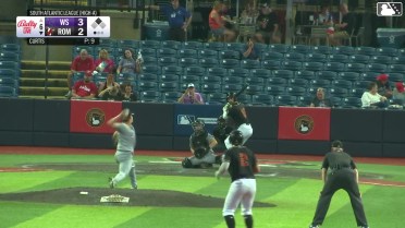 Will Verdung doubles (5) on a line drive to left fielder Derek Cerda. Luis Guanipa scores.