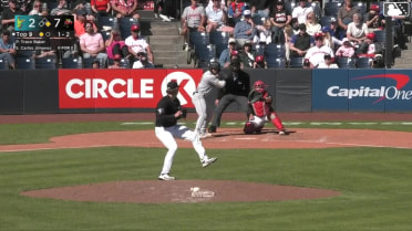 Carlos Jimenez homers (5) on a fly ball to right center field. Brandon Eike scores.