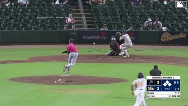 Mac Horvath singles on a line drive to center fielder Dillon Lewis. Gregory Barrios scores. Daniel Vellojin scores. Ryan Spikes to 3rd. Mac Horvath to 2nd.
