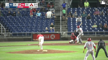 Bryson Ware singles on a ground ball to left fielder Ahbram Liendo. Raider Tello scores. Aroon Escobar to 3rd. Mark Kolozsvary to 2nd.