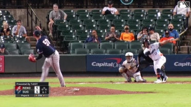 Astros No. 21 prospect Pedro León's solo homer