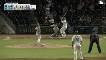 Korey Lee homers (4) on a fly ball to center field. LaMonte Wade Jr. scores.
