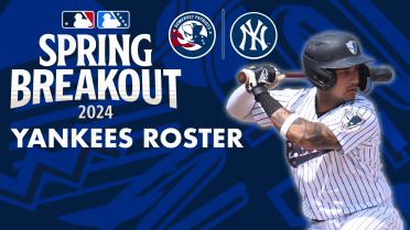 MLB Announces Yankees Spring Breakout Roster