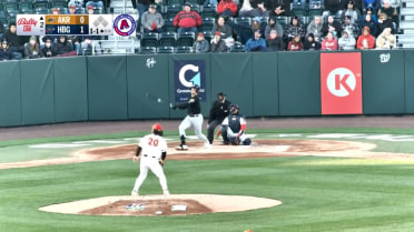 Akron Radio Call: Jacob Cozart's first 2026 home run